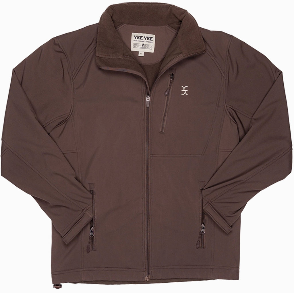 Chocolate Softshell Conceal Carry Jacket