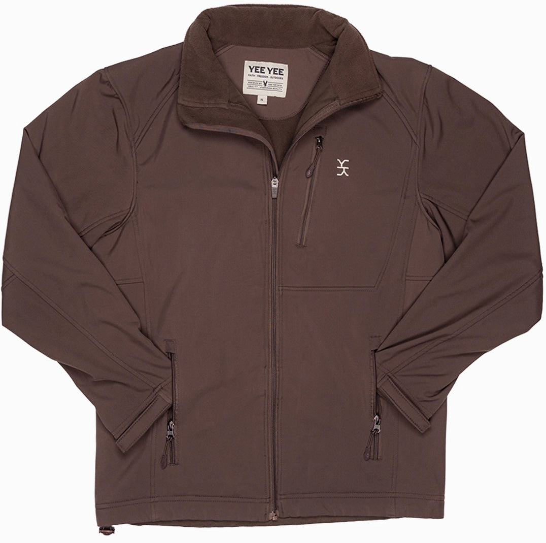 Chocolate Softshell Conceal Carry Jacket