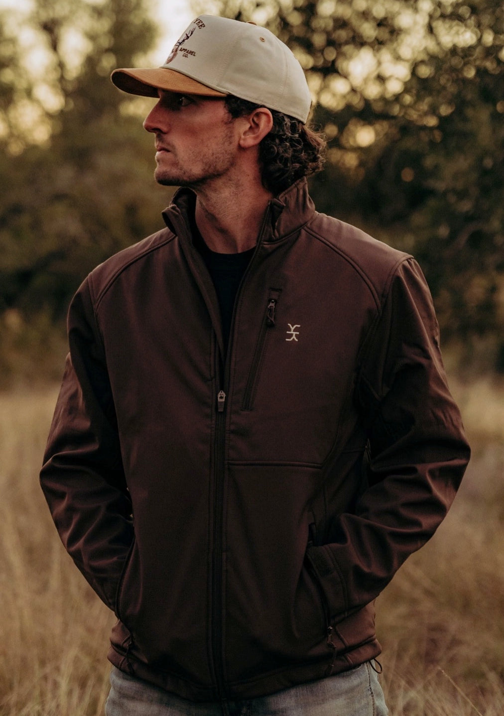 Chocolate Softshell Conceal Carry Jacket